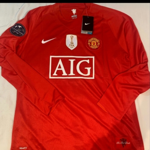 ronaldo united jersey